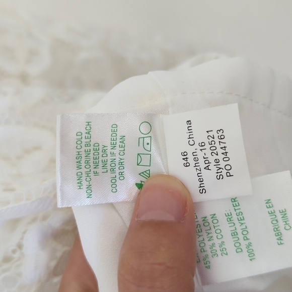 Lilly Pultizer Quinn Lace Halter Swing Dress White XS preppy boho coastal beach - Picture 11 of 11